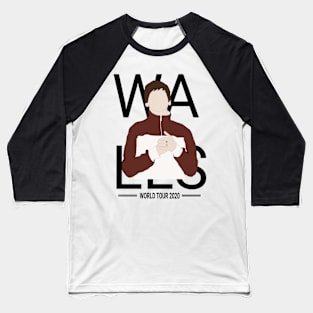 Louis Tomlinson Walls (Black Text) Baseball T-Shirt